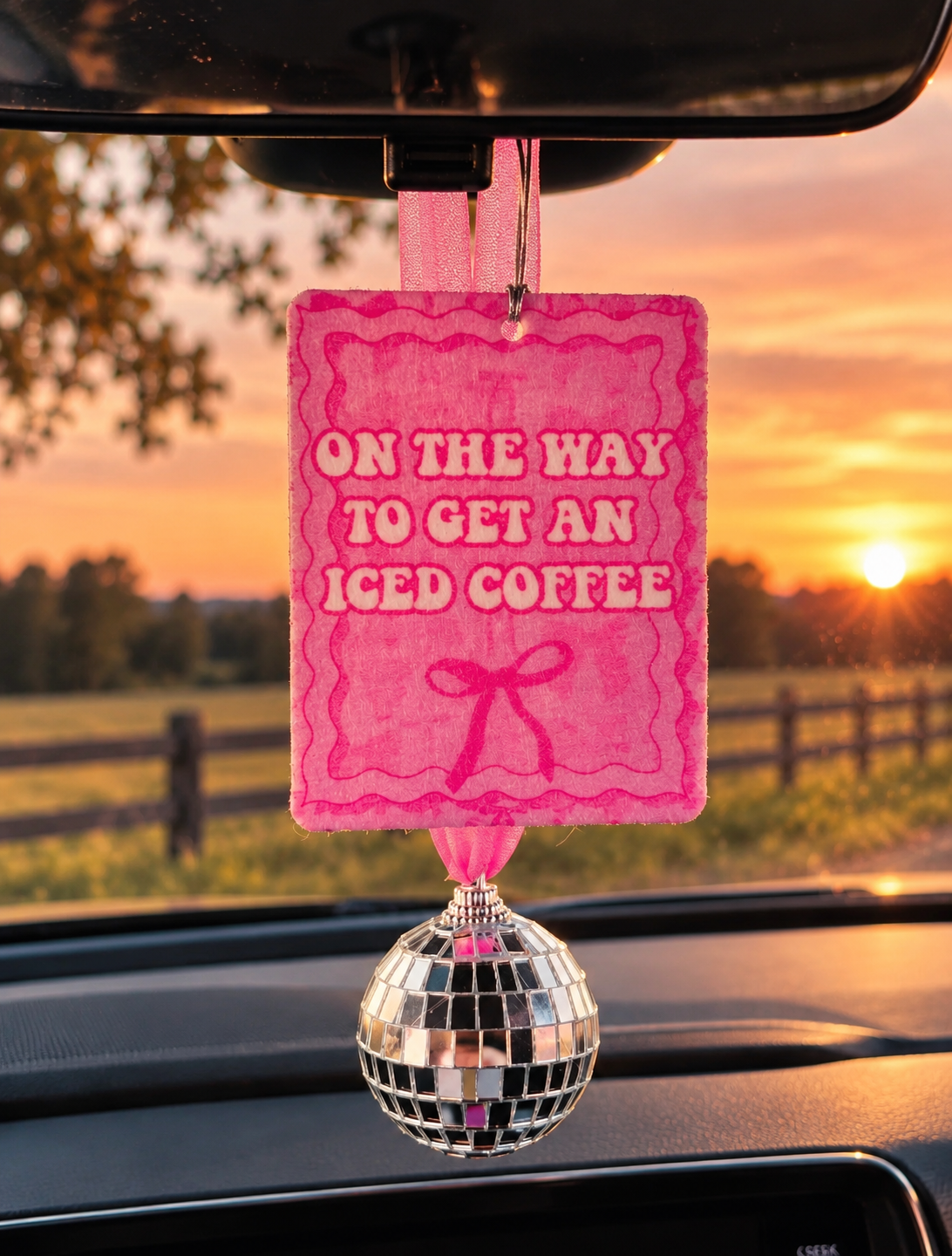 On the Way Ice Coffee Air Freshener