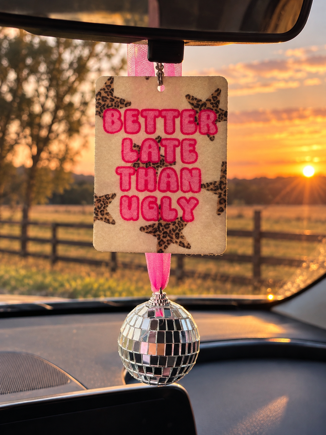 Better Late Than Never Air Freshener